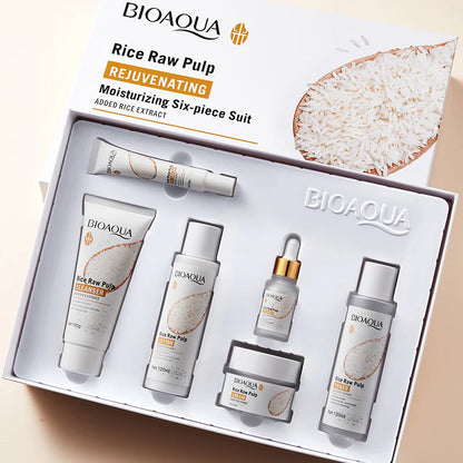 Kit Extracto de arroz Bioaqua x6