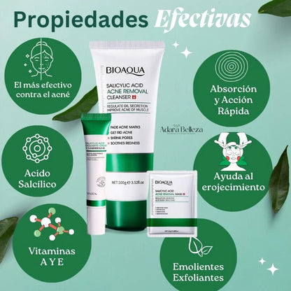 Kit BioaQUA Acido Salicilico x6