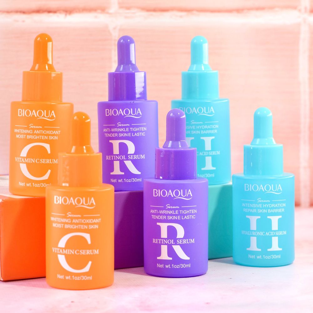 Kit x3 serum bioaqua retinol antiedad + Obsequio GRATIS