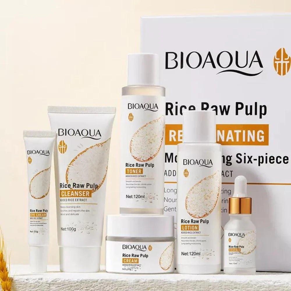 Kit Extracto de arroz Bioaqua x6