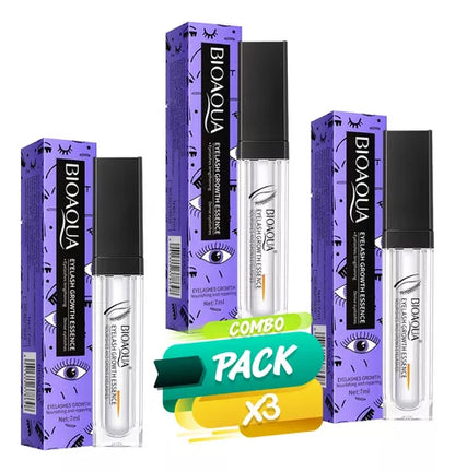 Sérum Para Crecimiento de Pestañas x3 | BIOAQUA Eyelash Growth Essence